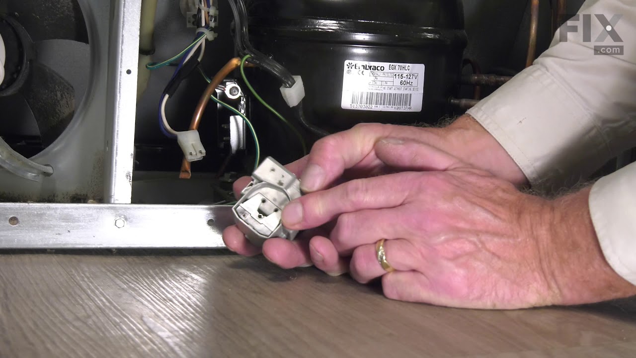 طریقه نصب رله موتور یخچال